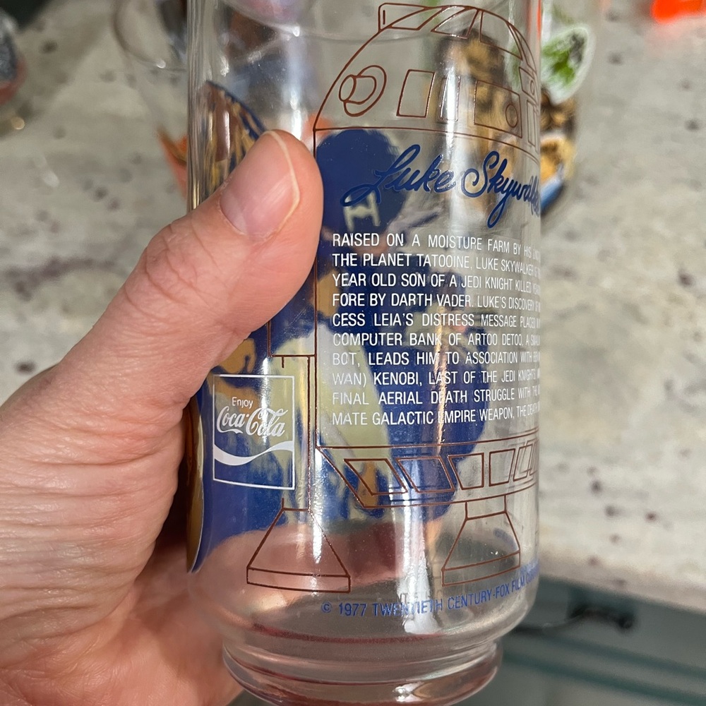 1977 Star Wars Collectible Complete Glass Set - Picture 9 of 9